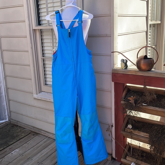 Lands' End Other - EUC-Lands' End BLUE  Iron Knee Snowboarding Ski Pants/ Bib Size 14